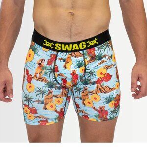 Mens Swag ALF 80's TV Show Boxer Briefs Size XL 38"-40" XXL42"-44" tropical NEW